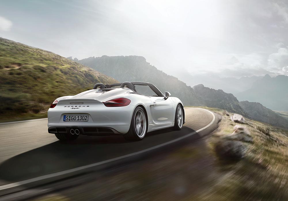 Porsche Boxster Spyder: 375 CV de puro disfrute con el cielo como techo 2