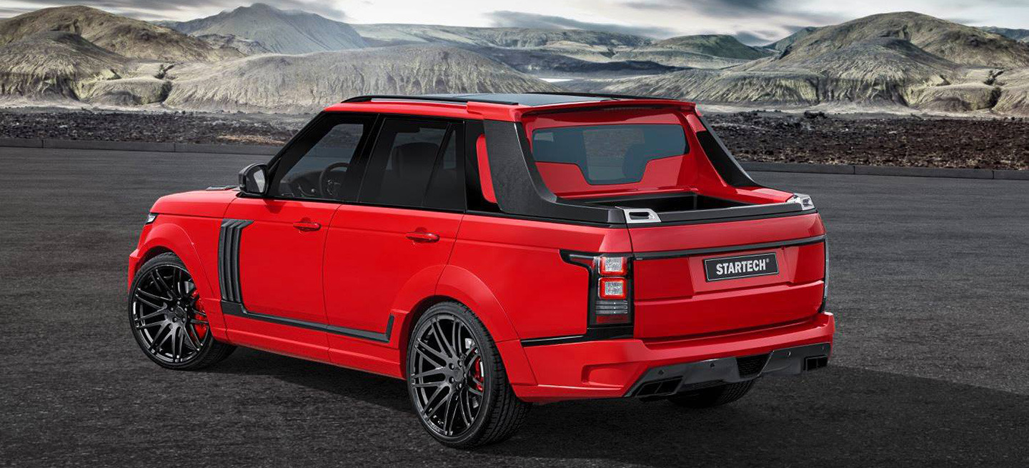 A Startech se le va la pinza y transforma un Range Rover en "pick-up" 1
