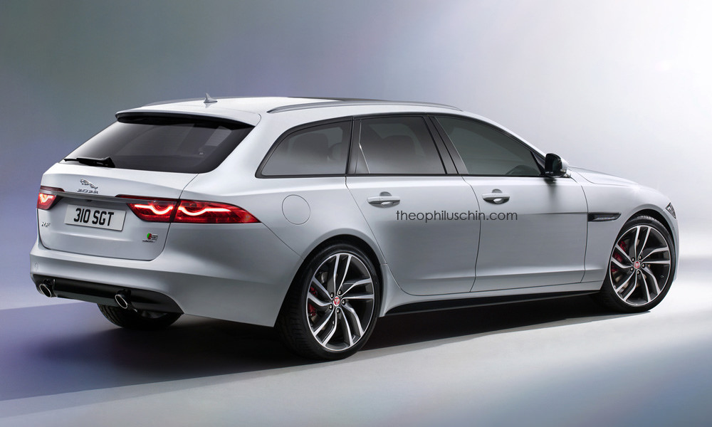 Así será el Jaguar XF Sportbrake, debutará este año 1