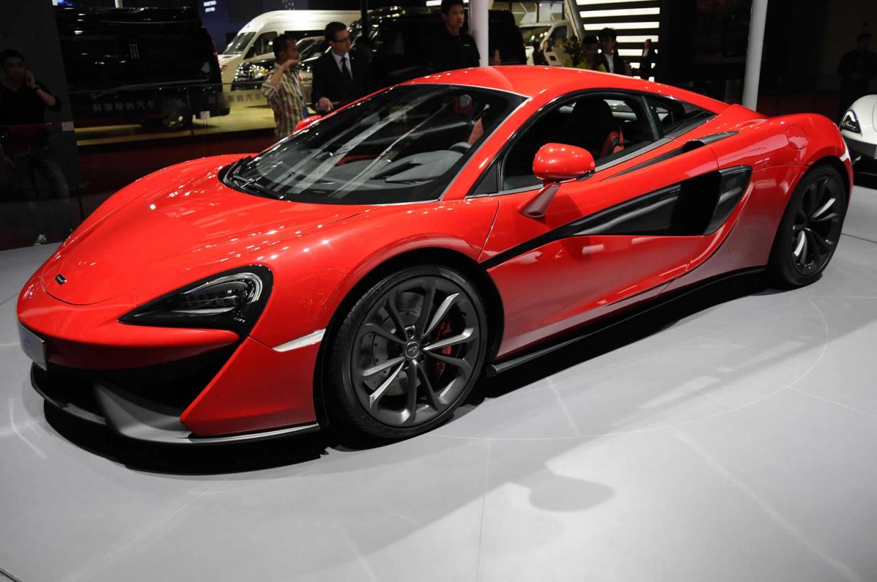 Desde Shanghái: McLaren 540C, debut oficial 1