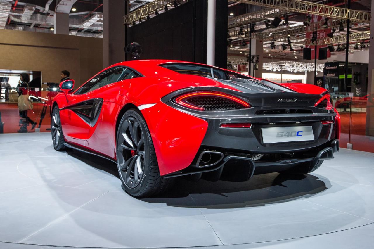 Desde Shanghái: McLaren 540C, debut oficial 2