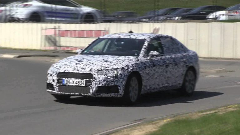 El Audi A4 se deja ver dentro y fuera del ‘Ring y se acerca a la presentación en agosto