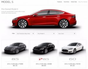 Ahora puedes comprar un Tesla Model S usado desde la propia web de la compañía