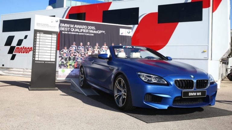 Un BMW M6 Cabrio para un piloto de MotoGP