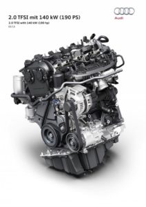 Las claves del nuevo motor 2.0 TFSI de 190 CV de Audi