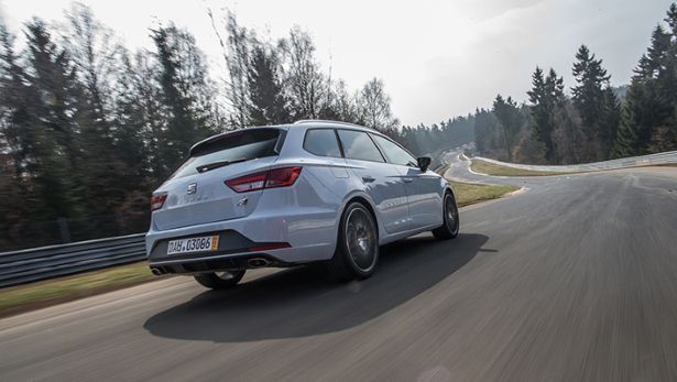 Vídeo: El SEAT León Cupra ST ya es el coche familiar más rápido en Nürburgring 1