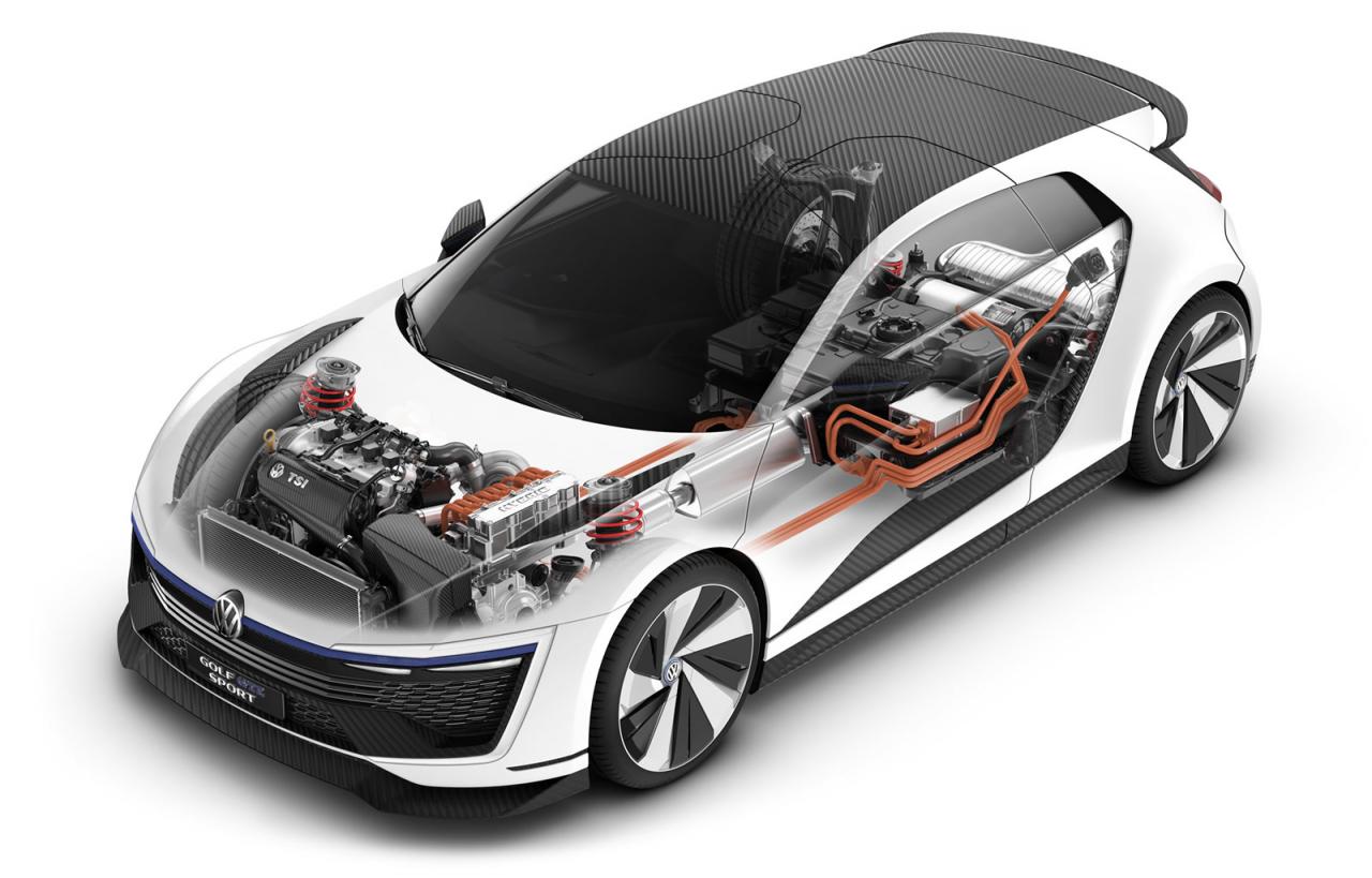 Volkswagen Golf GTE Sport, el prototipo más "Scirocco" e híbrido del Golf 4