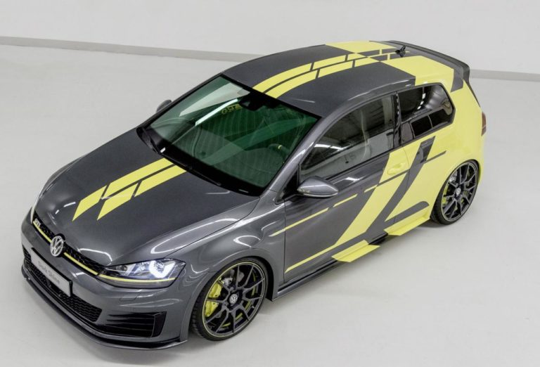 Volkswagen Golf GTI Dark Shine, brillando en Wörthersee con 395 caballos y creado por estudiantes
