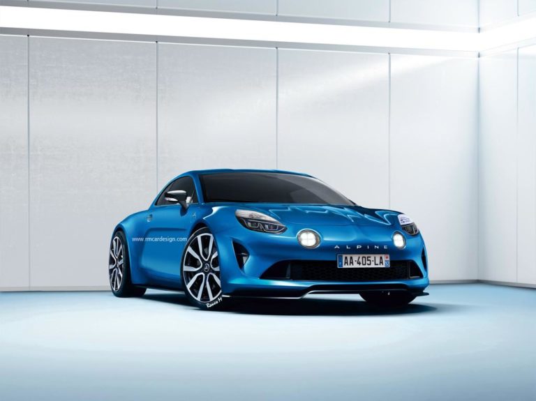 Primer render del Alpine de producción: Esto será lo que presumiblemente veamos en la calle