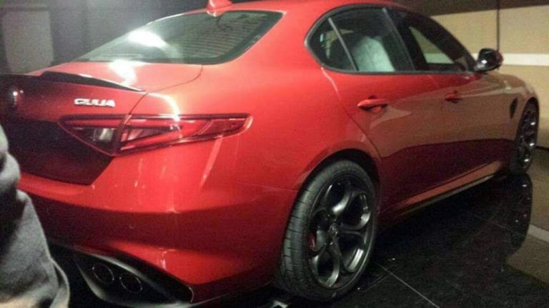 ¡Al descubierto! Alfa Romeo GIulia QV, filtrado antes de tiempo