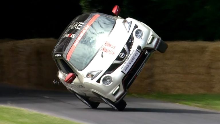 Vídeo: Un Nissan Juke Nismo RS bate el récord del mundo de conducción a dos ruedas