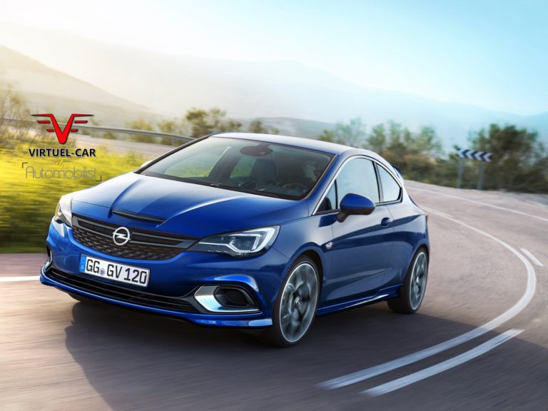 Aquí tienes la recreación del futuro Opel Astra OPC, ¿qué esperamos de él?