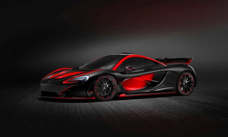 Así es el nuevo McLaren P1 de MSO, esta vez en rojo y negro y también a gusto del cliente