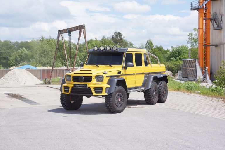 Mercedes G63 AMG 6×6 por Mansory: 840 CV y rebozado en fibra de carbono