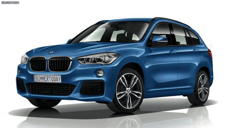 Así luce el BMW X1 con el paquete deportivo M