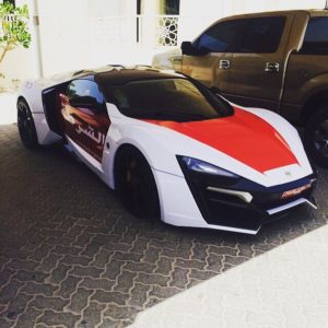 Lykan Hypersport: el último arma de la Policía de Abu Dhabi