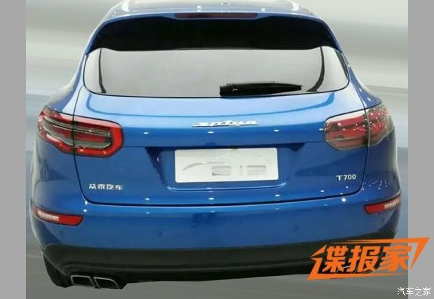 Zotye T700: La copia china del Porsche Macan, considerablemente más barato que este último 1