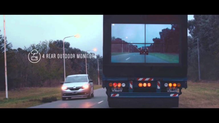 Samsung presenta su Safety Track: El camión invisible para mejorar la seguridad vial