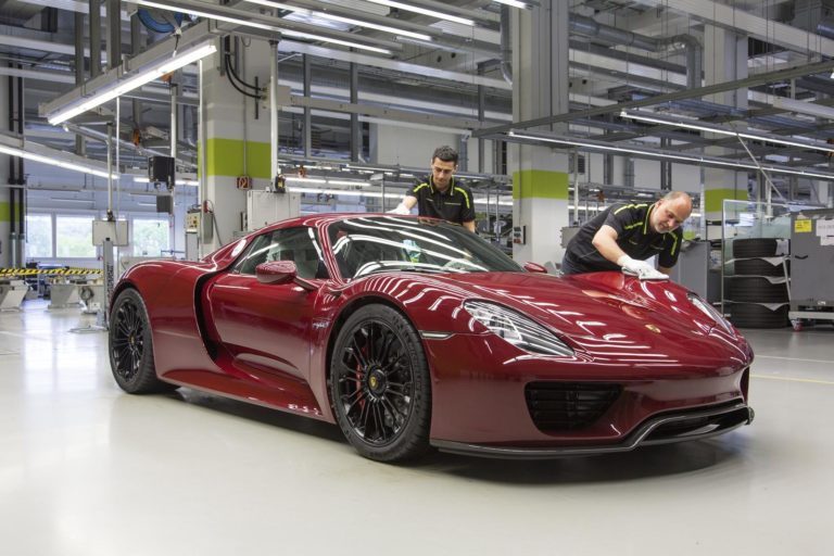 Concluye la producción del Porsche 918 Spyder tras 21 meses de producción