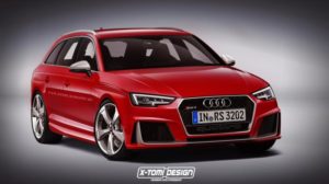 Han tardado poco: Primera recreación por ordenador del Audi RS4 Avant 2017