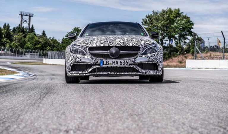 ¡Al descubierto! nuevo Mercedes Clase C Coupé, cazado poco antes de la presentación