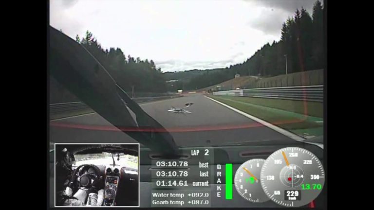 El Koenigsegg One:1 bate un nuevo récord en Spa-Francorchamps: 2:32.14 minutos