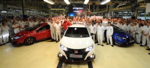 Comienza la fabricación del nuevo Honda Civic Type R