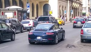 Primera foto espía del renovado Porsche 911, el 911.2 turboalimentado