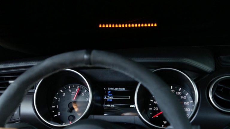 Indicador de cambio de marcha en el Head Up Display: La novedad de los Ford Shelby GT350 y GT350R