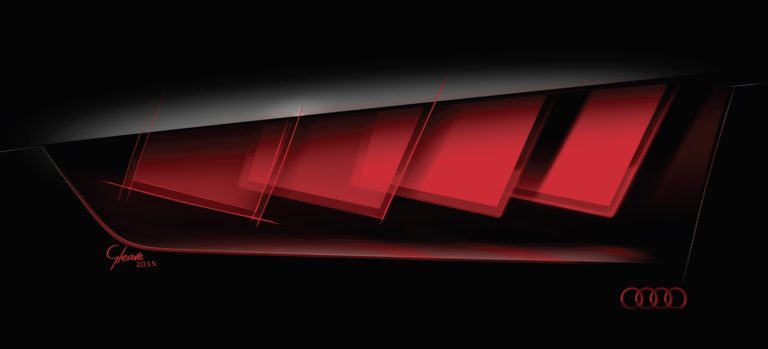 Audi anticipa un prototipo que veremos con tecnología Matrix OLED en Fráncfort