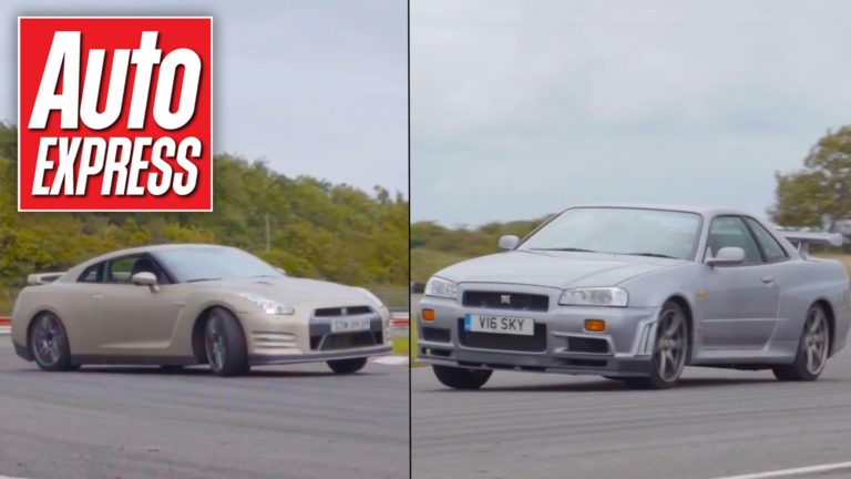 Vídeo: ¿Cómo es un combate circuitero entre el Nissan Skyline GT-R R34 y GT-R R35?