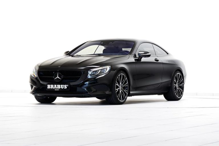 Vestido de negro: Brabus Mercedes S500 Coupé, una majestuosidad de 178.890 euros