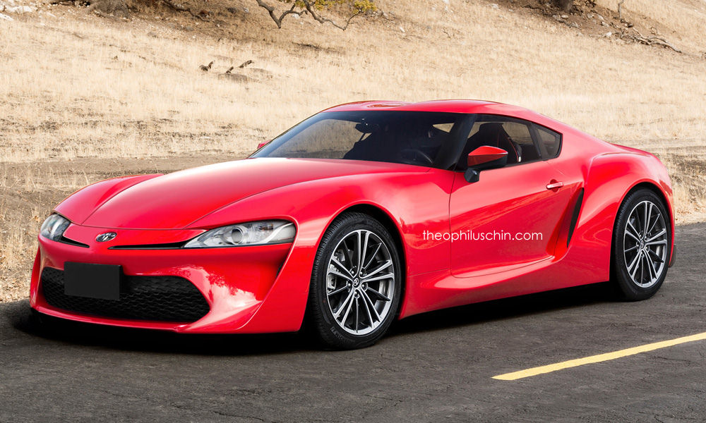 Más cerca del nuevo Toyota Supra, 1