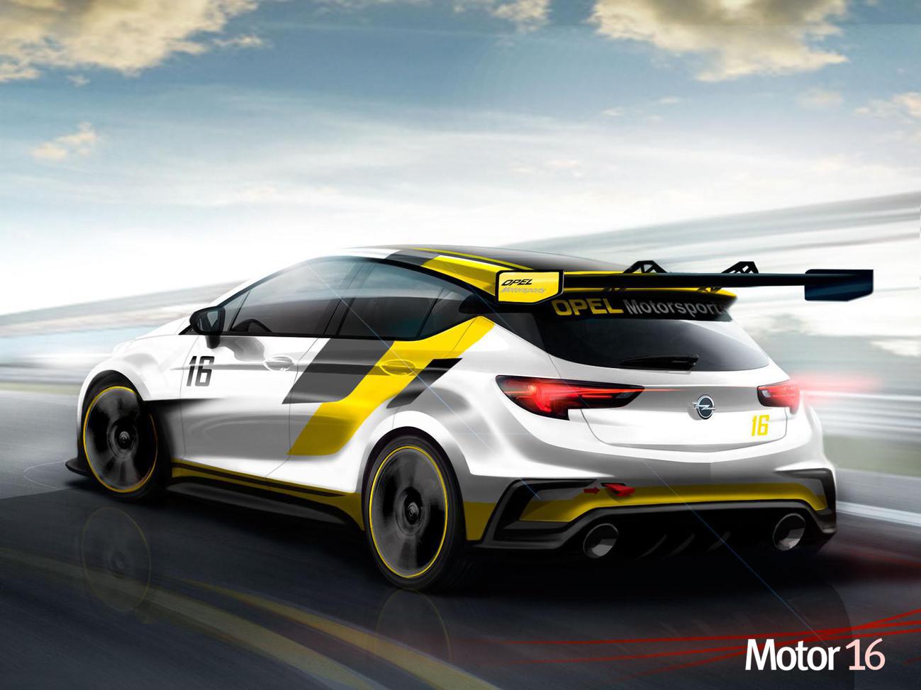 Opel Astra TCR: El Astra que dará guerra en los circuitos con 330 CV 2