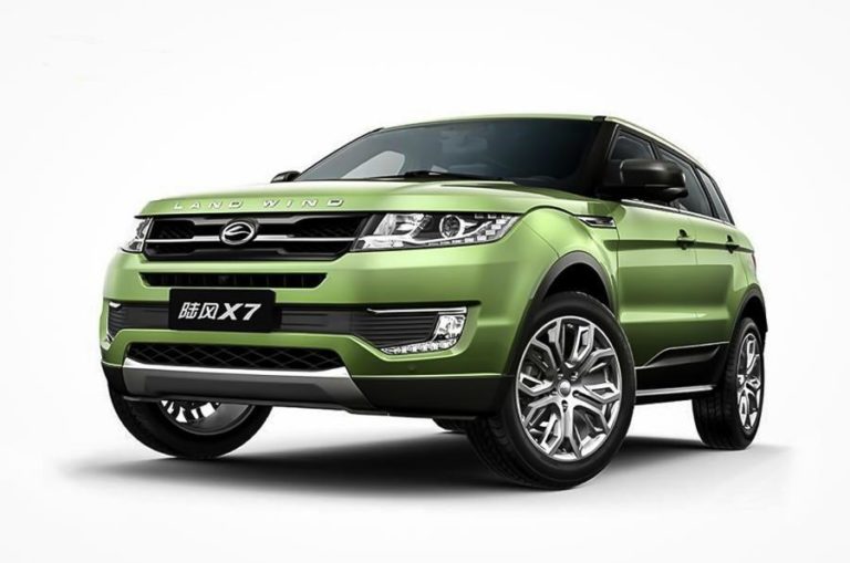 Ya disponible un kit para asemejar más el Landwind X7 al Range Rover Evoque