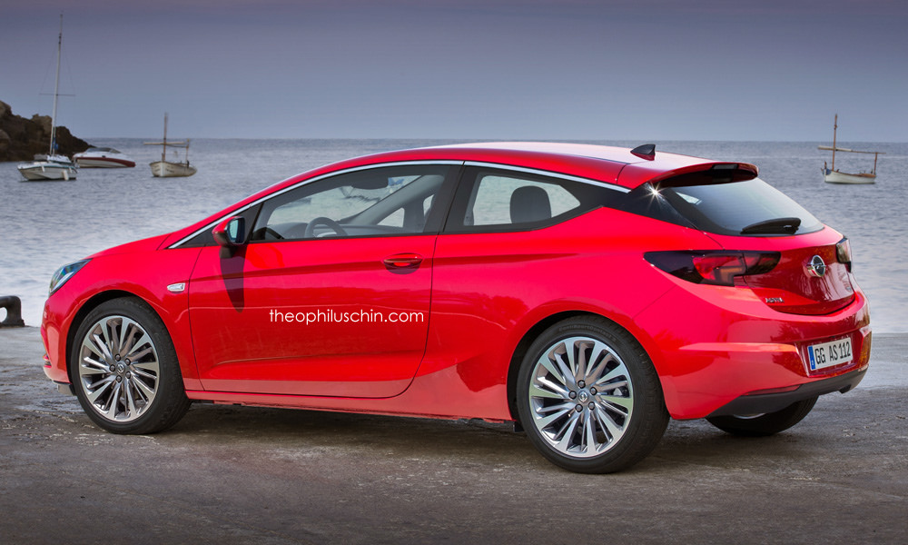 Un vistazo al próximo Opel Astra GTC 1