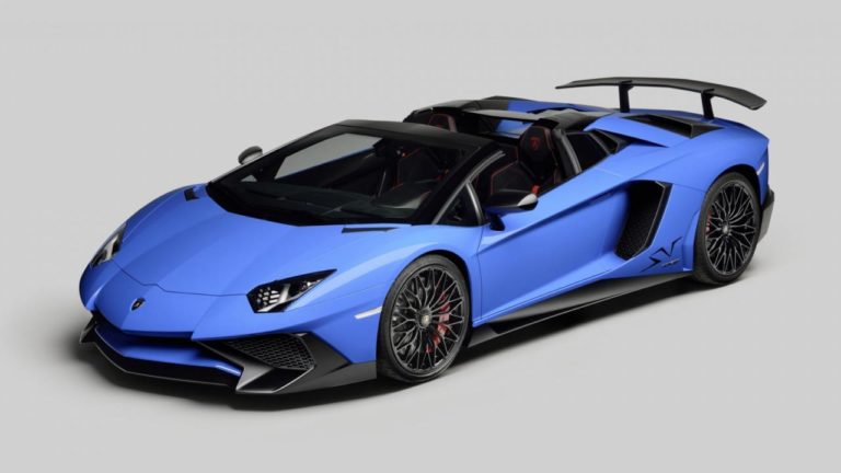 Oficial: Lamborghini Aventador SV Roadster