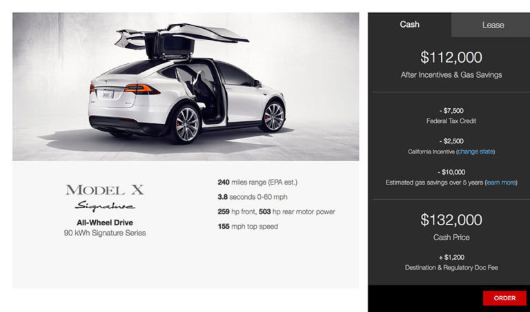El Tesla Model X ya tiene precio: 117.000 euros, pero hace el 0-100 km/h en 3,8 segundos