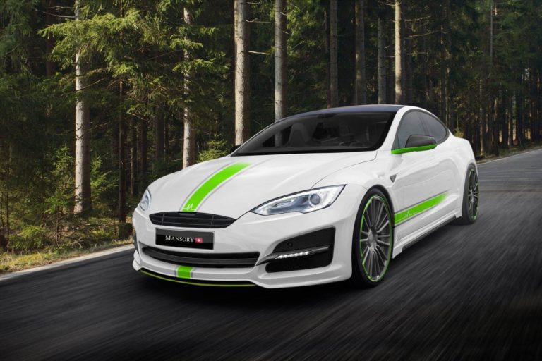 Mansory también le mete mano al Tesla Model S: Una dieta basada en carbono