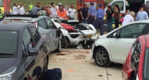 Un accidente en Malta con un Porsche 918 Spyder como protagonista causa 26 heridos