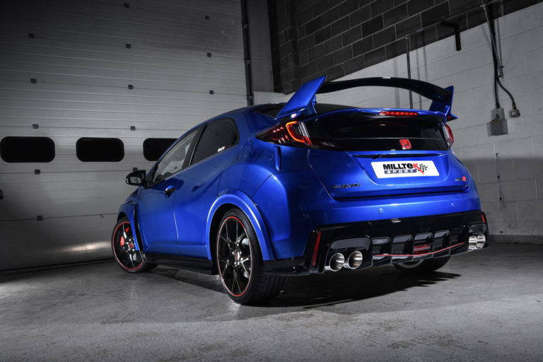 Milltek lanza su línea de escape deportiva para el Honda Civic Type R 2015