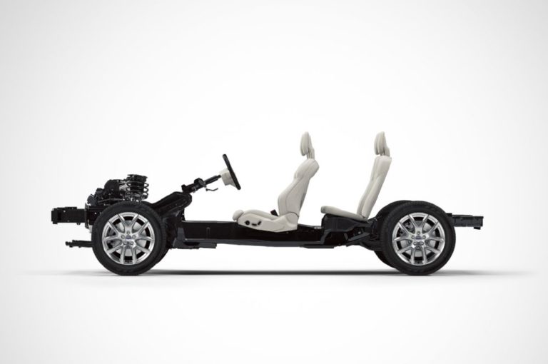 Volvo presenta su plataforma CMA modular compacta, que compartirá con la china Geely