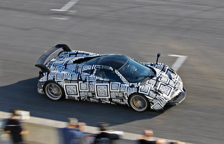 El Pagani Zonda SE ya rueda en Italia, superará los 800 caballos