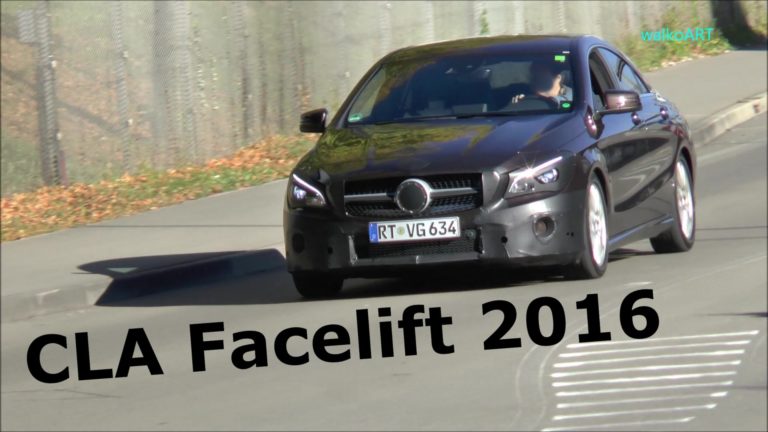Vídeo: el renovado Mercedes CLA entra en la fase final de desarrollo, lo veremos en 2016