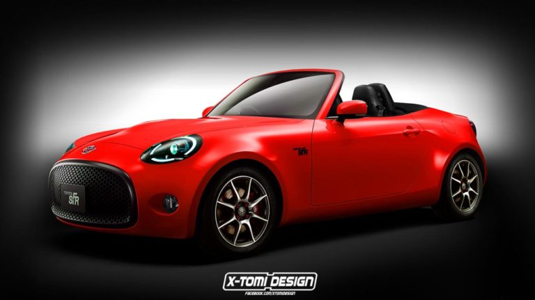 Y… ¿cómo sería un Toyota S-FR roadster?