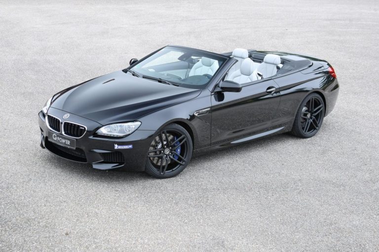 G-Power también le mete un chute de potencia al BMW M6 Cabrio: 740 CV y 975 Nm de par