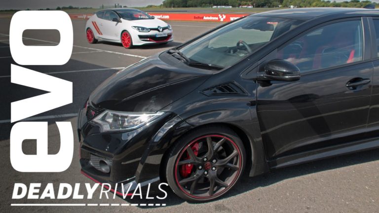 Vídeo: ¿Cómo es una batalla entre el nuevo Honda Civic Type R y el Renault Mégane 275 Trophy-R?