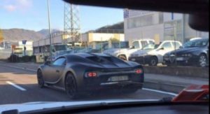 ¡Cazado! Bugatti Chiron, más cercano a producción