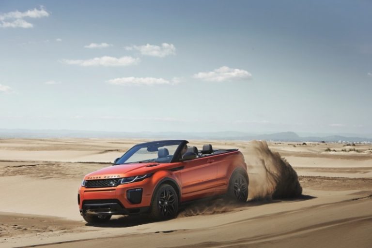 El Range Rover Evoque Convertible es un éxito