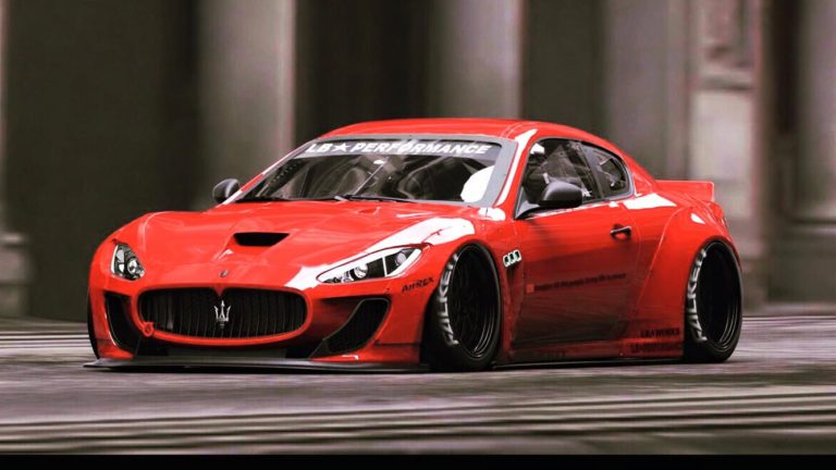 Maserati GranTurismo por Liberty Walk: Camarero, una de esteroides